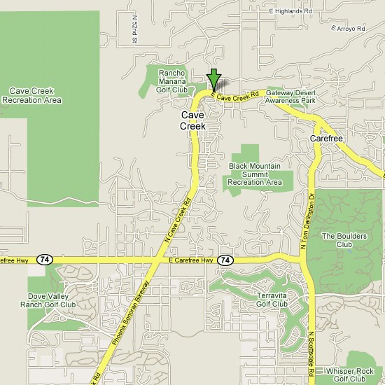 Click here to see full map of Cave Creek...