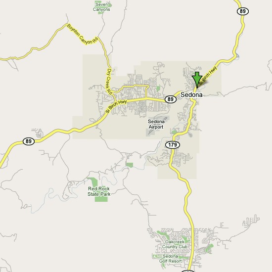 Click here to see full map of Sedona...